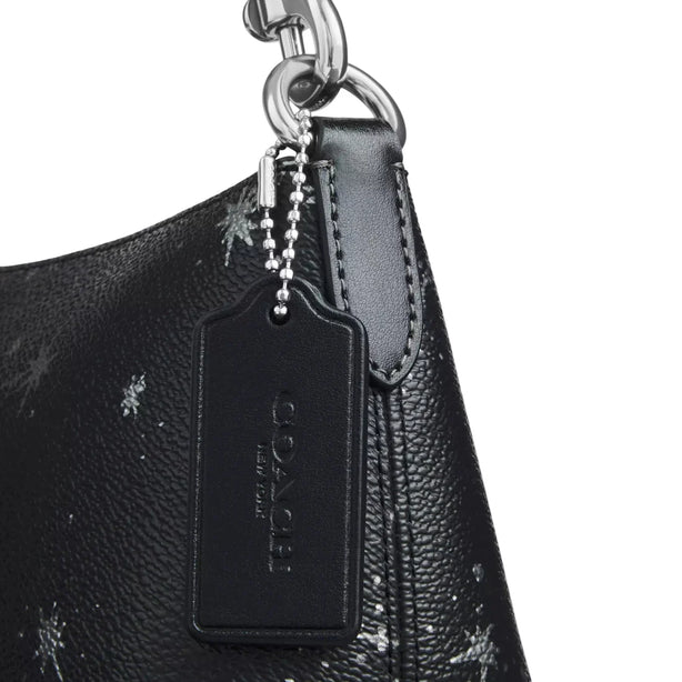 Coach Charlotte Shoulder Bag With Star Print - Black Multi CCL41