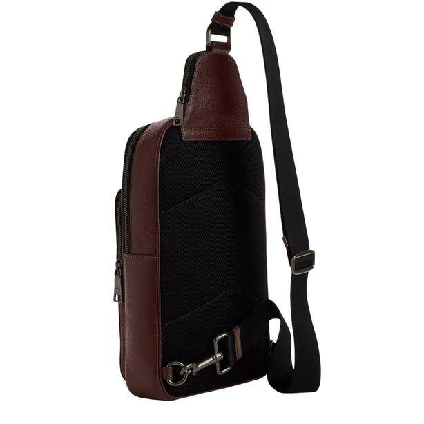Coach Ethan Pack Bag In Signature Leather - Maple CDC68