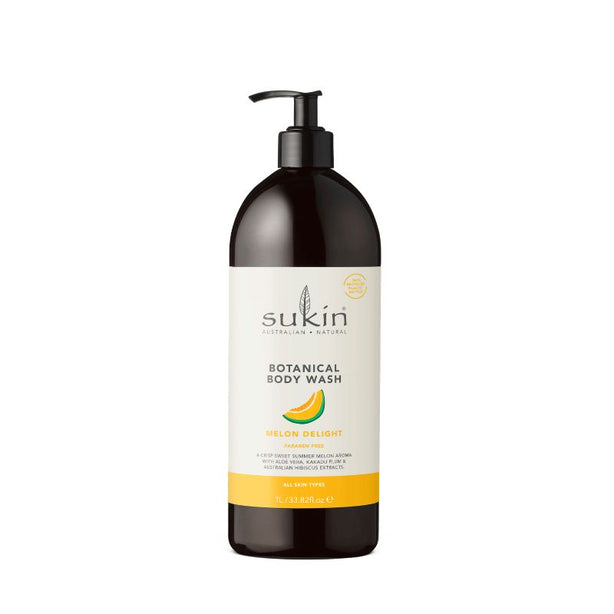 Sukin Botanical Body Wash Melon Delight 1L