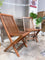 Teak Foldable Chair Set of 2