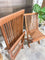 Teak Foldable Chair Set of 2