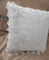 White Lace With French Rose Embroidered Cushion Covers Set of 2