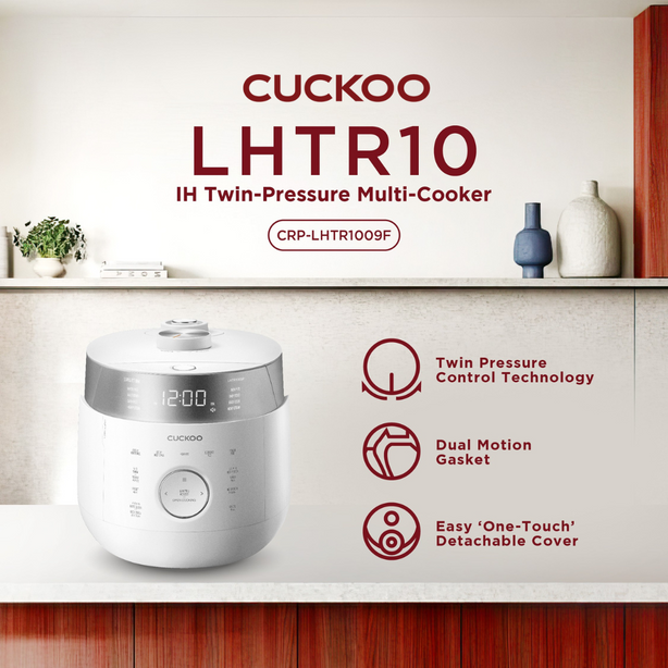 LHTR10 IH Twin Pressure Multi-Cooker (10 Cups)