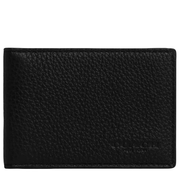 Coach Compact Billfold Wallet - Black CM167