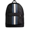 Coach West Backpack Bag In Signature Canvas With Varsity Stripe - Charcoal/ Denim/ Chalk CV922