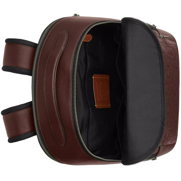 Coach Ethan Backpack Bag In Signature Leather - Maple CDC67