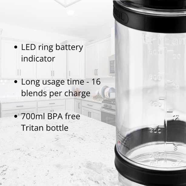 JOGEN BL 1131 Portable Intelligent Blender 280W (WHITE)