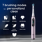Oral-B iO Series 9 Rose Quartz Electric Toothbrush with Micro-Vibration Bluetooth A.I 3D Teeth Tracking Interactive Colour Display