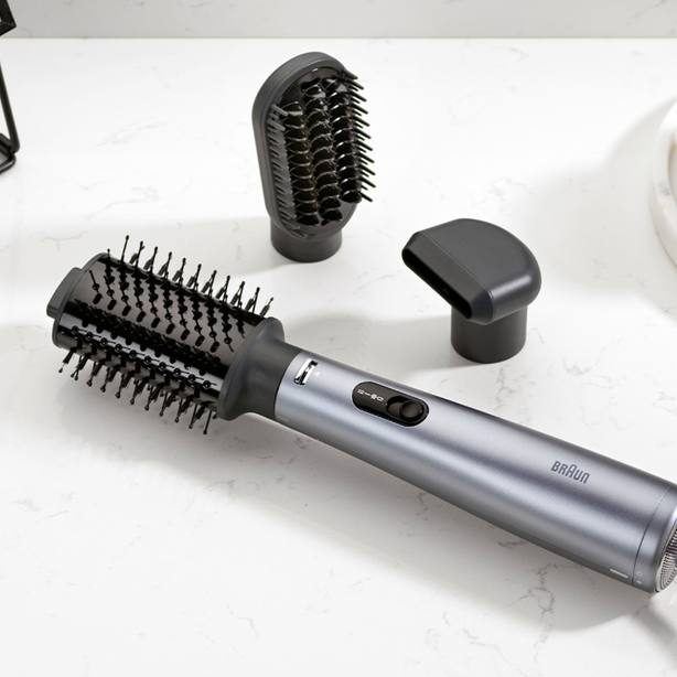 Braun AS 430 Air Styler Iontec Hair Dryer and Styler (3 Heads)