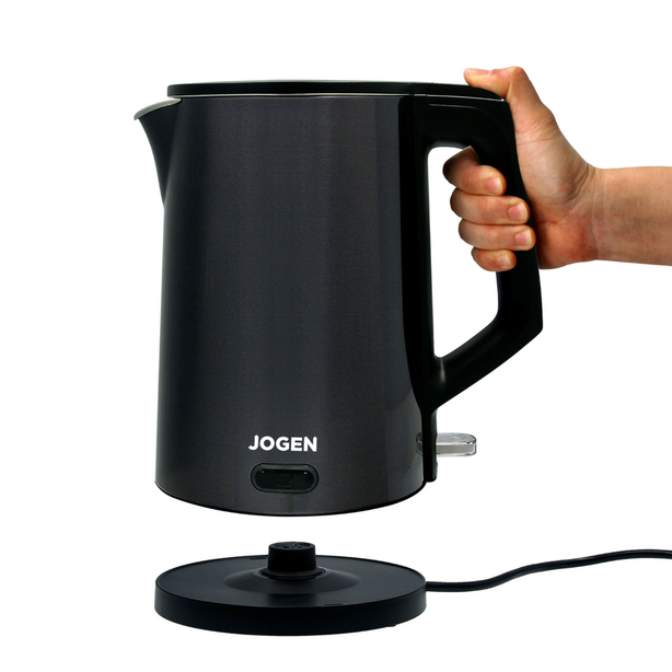 Jogen KE 4212 Electric Stainless Steel Kettle 1.7L 2200W Keep Warm (Sky Blue)
