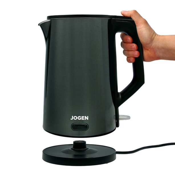 Jogen KE 4214 Electric Stainless Steel Kettle 1.9L 2200W Keep Warm (Sky Green)