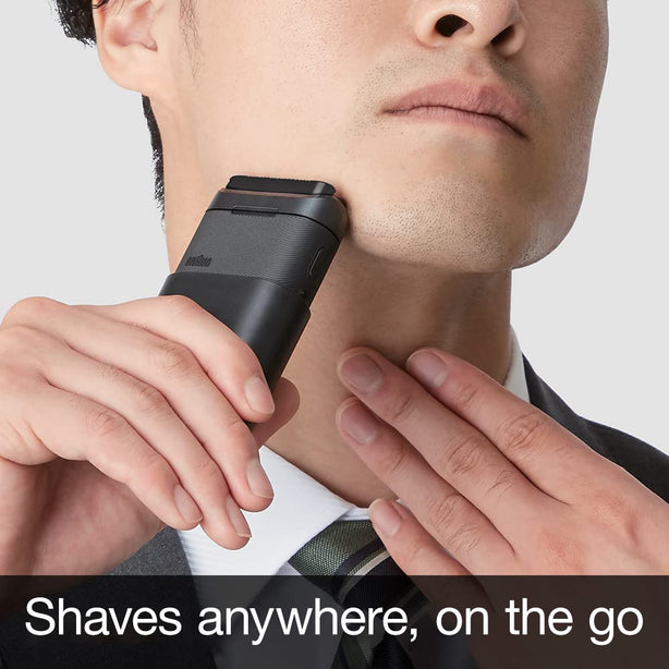 Braun M1012 Wet & Dry Pocket Shaver, Rechargeable