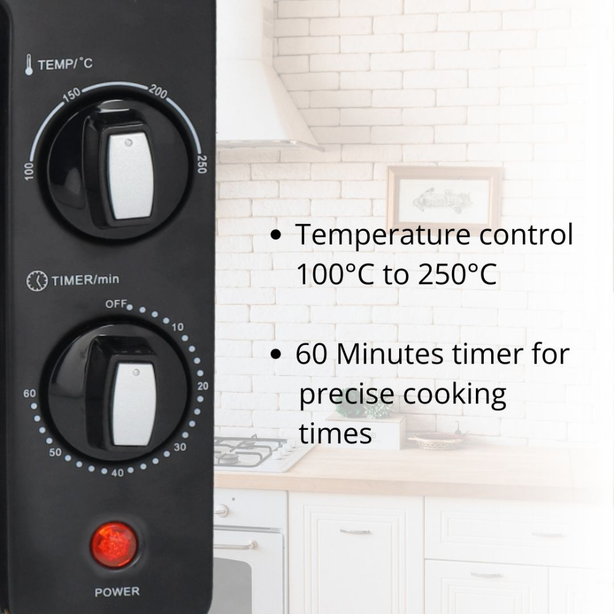 JOGEN EO 1125 9L OVEN TOASTER 800W