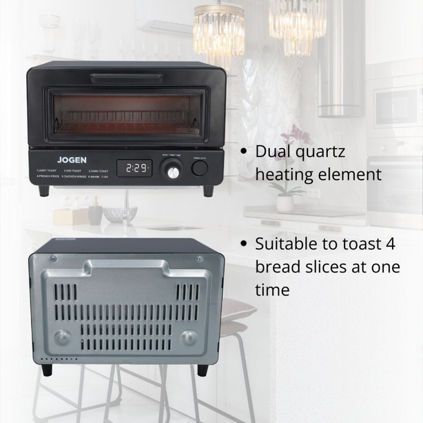 JOGEN EO 2214 9L DIGITAL OVEN TOASTER 1000W