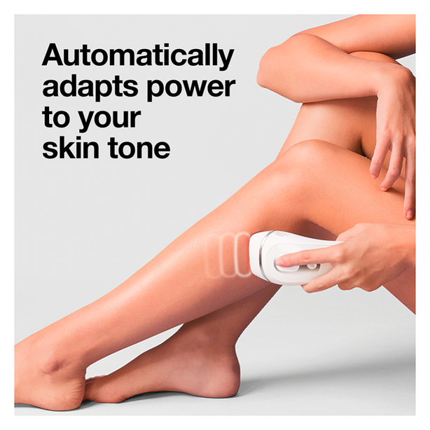 Braun Silk-Expert Pro 3 Pulsed Light IPL Hair Removal at Home, with Case, 3 Heads, PL 3230