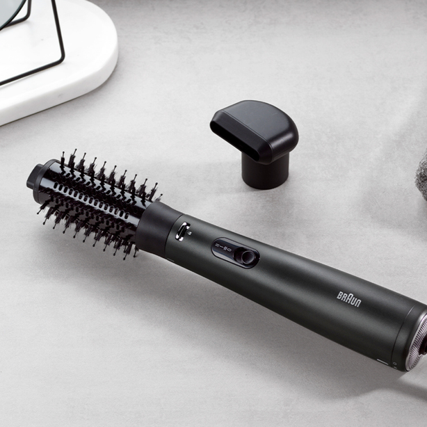 Braun AS 420 Air Styler Iontec Hair Dryer and Styler (2 Heads)