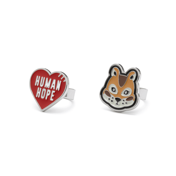 J hope HOPE x HUMAN MADE 'HUMAN HOPE' Ring(International Shipping)