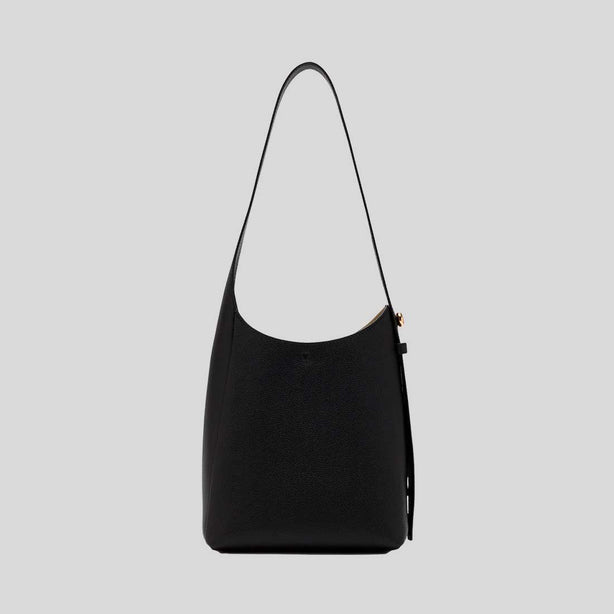 TORY BURCH Small Romy Hobo Shoulder Bag Black RS-175172