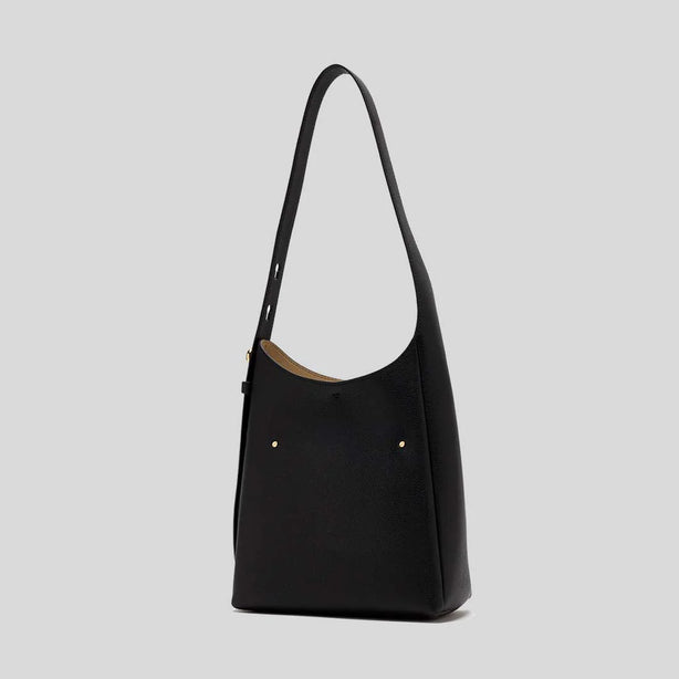 TORY BURCH Small Romy Hobo Shoulder Bag Black RS-175172