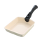Greenpan Click Chef 20cm Rectangular Egg Pan - Cream + Click Chef Removable Handle - Black