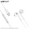 Acefast L7 USB-C Semi-In-Ear Wired Earphones With Mic - White