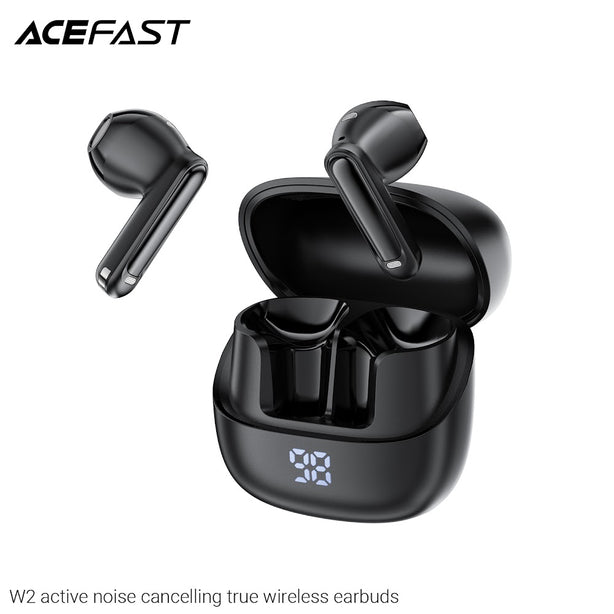 Acefast W2 Active Noise Cancelling True Wireless Earbuds - Black