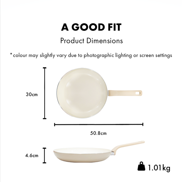 GreenPan Essence Taupe 30cm Frypan