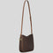 MICHAEL KORS Nayla Medium Signature Logo Messenger Bag Brown RS-35S6G5ZM2B