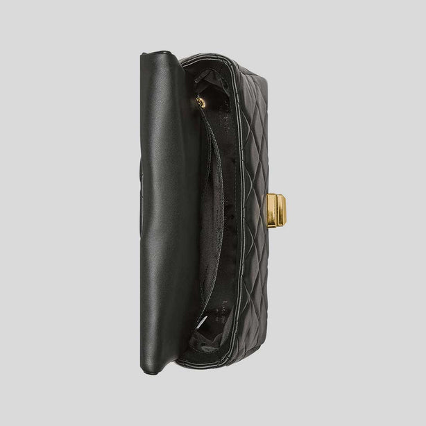 KATE SPADE Carey Quilted Small Flap Crossbody Bag Black RS-KM708