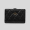 KATE SPADE Quilted Medium Bifold Wallet Black RS-KN755