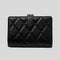 KATE SPADE Quilted Medium Bifold Wallet Black RS-KN755