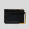 KATE SPADE Quilted Key Ring Card Holder Black RS-KN772