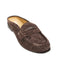 FENDI Fendi Scrunch' suede leather sabot