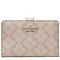Kate Spade Spade Flower Medium Bifold Wallet - Dark Beige Moon Dust KN756