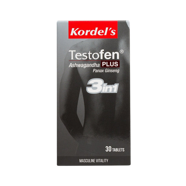 Kordel’s Testofen Plus Ashwagandha Panax Ginseng T30 ( MAHS2200012)