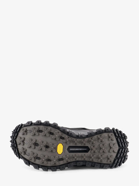 Moncler Trailgrip GTX nylon and leather sneakers with Gore-Tex inserts - Nero