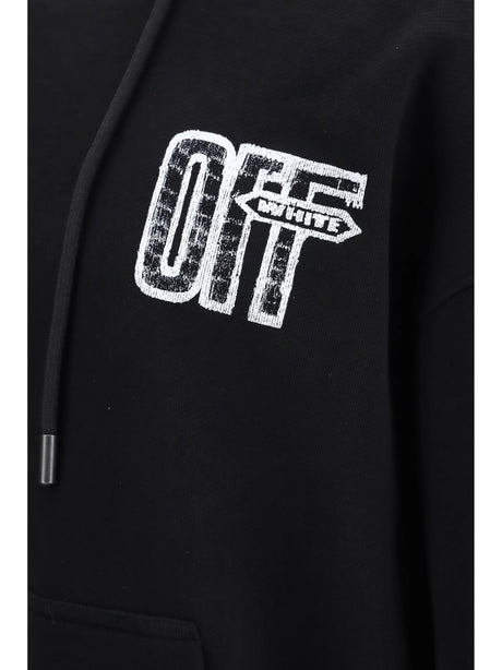 Off-White Motion Arrow Hoodie - Black
