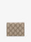 Gucci Mini leather wallet and GG Supreme fabric - Blackbeigeebony