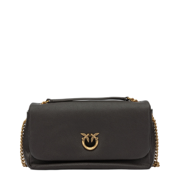 Love Bag Medium Calfskin Crossbody - Marrone Marasca