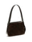 Tory Burch Small Romy suede Shoulder Bag - Dark Cocoa
