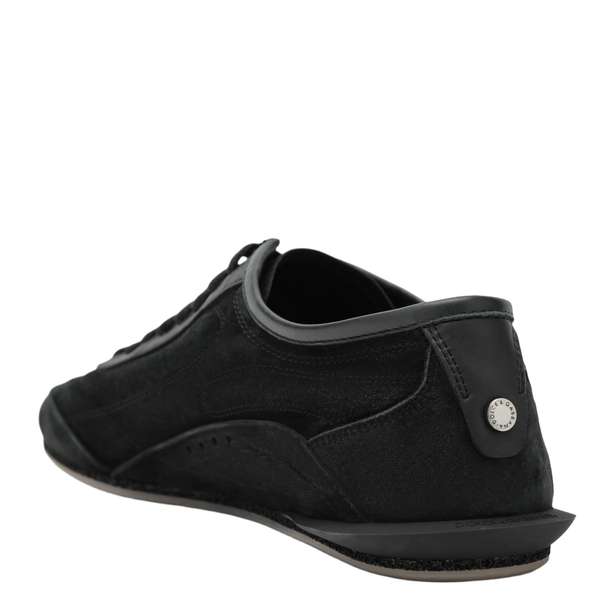 Black Sailing Raffia Trainers