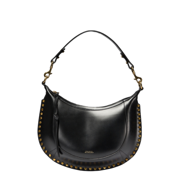 Medium Calfskin Shoulder Bag - Black