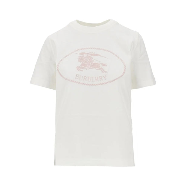 BURBERRY Knight Stamp embroidery T-shirt