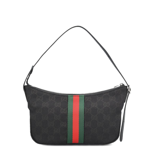 Lunetta Small GG Canvas Crossbody - Black