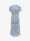 Self-Portrait Lace dress with belt - Blue