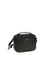 Leather Crossbody Bag With Embossed Gancini Pattern