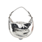 Repeat Small Calfskin Hobo Bag - Silver