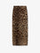 Dolce & Gabbana Stretch viscose longuette skirt with animal print - Leonew