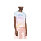 Multicolor Fitted T Shirt