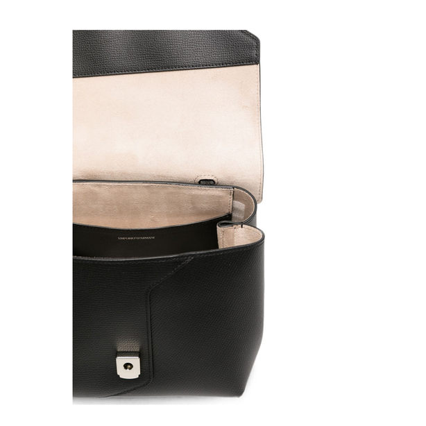 24/7 Mini Grained Cow Leather Handbag - Brown